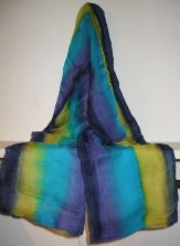 A sample of Silk Scarfs